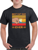 The Best Cat Dad Ever Men's T-shirt