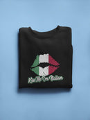 Wanna Taste Italian Lips? Sweatshirt Men's -GoatDeals Designs