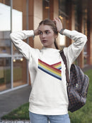 Lovely Rainbow Design Sweatshirt Women's -GoatDeals Designs