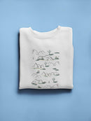 Cute Desert Sketch Sweatshirt Women's -GoatDeals Designs