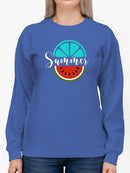 The Summer Has Come Sweatshirt Women's -GoatDeals Designs