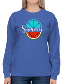 The Summer Has Come Sweatshirt Women's -GoatDeals Designs