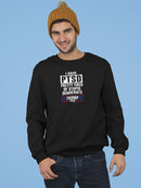 I'm With Trump And I'm Tired Too Sweatshirt Men's -GoatDeals Designs