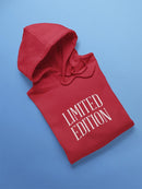 The Limited Edition Text Hoodie Women's -GoatDeals Designs