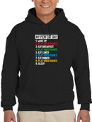 The List For My Perfect Day! Hoodie Men's -GoatDeals Designs