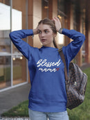 Blessed Mama Loving Quote Sweatshirt Women's -GoatDeals Designs