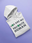 My Favorite Human Quote Hoodie Men's -GoatDeals Designs