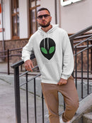 Classic Alien Head Design Hoodie Men's -GoatDeals Designs