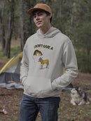I Don't Give A Rat Donkey Hoodie Men's -GoatDeals Designs