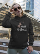 Dandelion Flower With A Quote Hoodie Women's -GoatDeals Designs