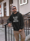 Blm Protest Slogan Hoodie Men's -GoatDeals Designs