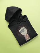 Black Lives Matter In A Fist Hoodie Women's -GoatDeals Designs