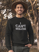 I Can't Breathe March Tagline Sweatshirt Men's -GoatDeals Designs