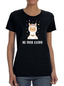 The No Prob Llama Shaped Tee Women's -GoatDeals Designs