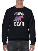 The American Papa Bear Sweatshirt Men's -GoatDeals Designs