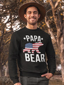 The American Papa Bear Sweatshirt Men's -GoatDeals Designs