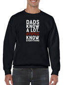 The Papas Know Everything Sweatshirt Men's -GoatDeals Designs
