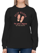 The Glass Slippers Of The South Sweatshirt Women's -GoatDeals Designs