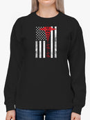 Usa Flag Health  Sweatshirt Women's -GoatDeals Designs