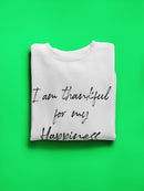 Happiness Design Sweatshirt Women's -GoatDeals Designs