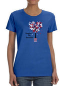 Tree With Quote Design Tee Women's -SmartPrintsInk Designs