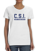 Can't Stand Idiots Funny Quote Tee Women's -SmartPrintsInk Designs