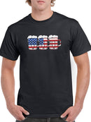Beers And Flags Tee Men's -SmartPrintsInk Designs