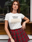 U.s. President History Tees -SmartPrintsInk Designs