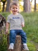 Baby With Snow T-shirt -SmartPrintsInk Designs