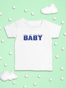 Baby With Snow T-shirt -SmartPrintsInk Designs
