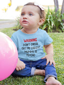 Warning, Mummy Is Psycho T-shirt -SmartPrintsInk Designs