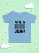 Made In, Barcode T-shirt -SmartPrintsInk Designs