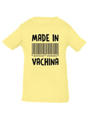 Made In, Barcode T-shirt -SmartPrintsInk Designs