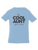 The Cool Aunt T-shirt -SmartPrintsInk Designs