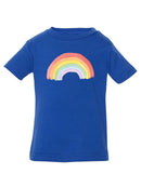 Rainbow Watercolor Style T-shirt -SmartPrintsInk Designs