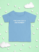The Gang Gets A New Member T-shirt -SmartPrintsInk Designs