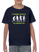 If They Chase Us T-shirt -SmartPrintsInk Designs