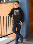 No Mama Like Mine Hoodie -SmartPrintsInk Designs