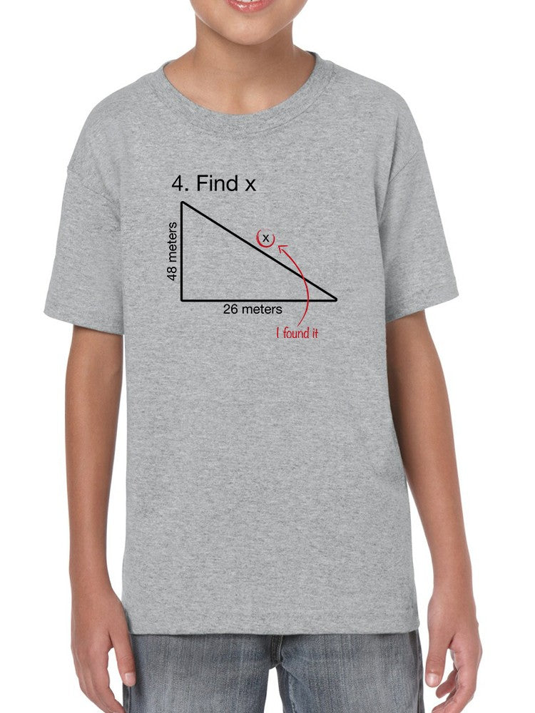 Task: Find The X T-shirt -SmartPrintsInk Designs