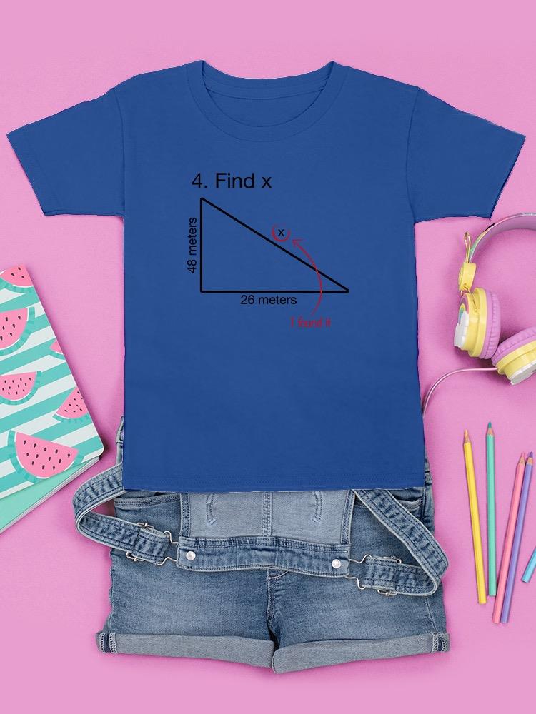 Task: Find The X T-shirt -SmartPrintsInk Designs