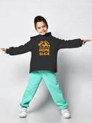 Big Pizza Slice Hoodie -SmartPrintsInk Designs