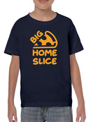 Big Pizza Slice T-shirt -SmartPrintsInk Designs