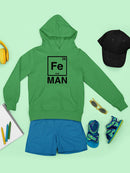 Fe Man Chemistry Hoodie -SmartPrintsInk Designs