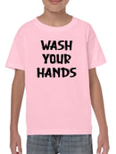 Wash Your Hands T-shirt -SmartPrintsInk Designs
