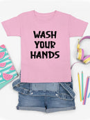 Wash Your Hands T-shirt -SmartPrintsInk Designs