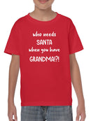Who Needs Santa? T-shirt -SmartPrintsInk Designs