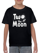 Two The Moon T-shirt -SmartPrintsInk Designs