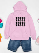 Tacos Love Hoodie -SmartPrintsInk Designs