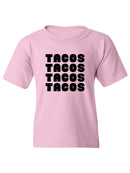 Tacos Love T-shirt -SmartPrintsInk Designs