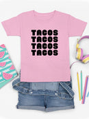 Tacos Love T-shirt -SmartPrintsInk Designs